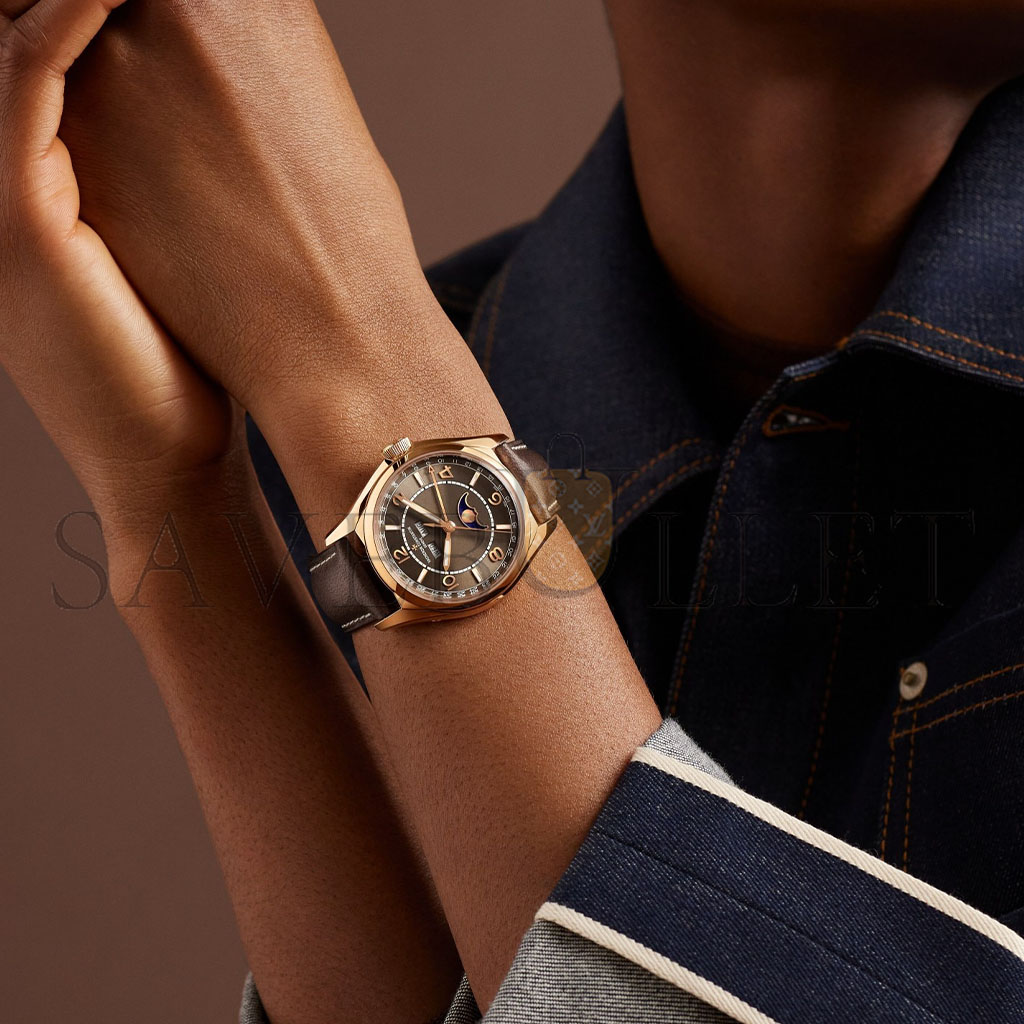 vacheron Co*sta*t*n fiftysix complete calendar 40 mm pink gold watch 4000e/000r-b065